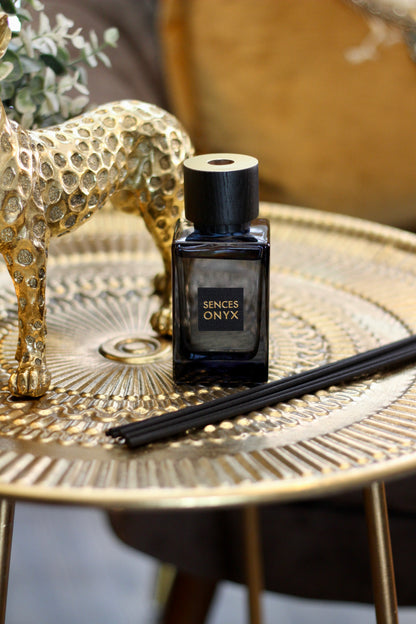Sences Petite Diffuser – Onyx styled view – Leya Buster Interiors