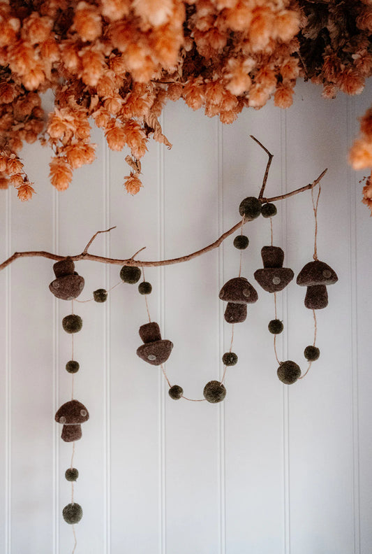 Toadstool Garland