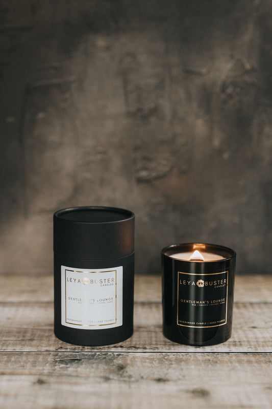 Gentlemans Lounge - Wooden Wick Candle