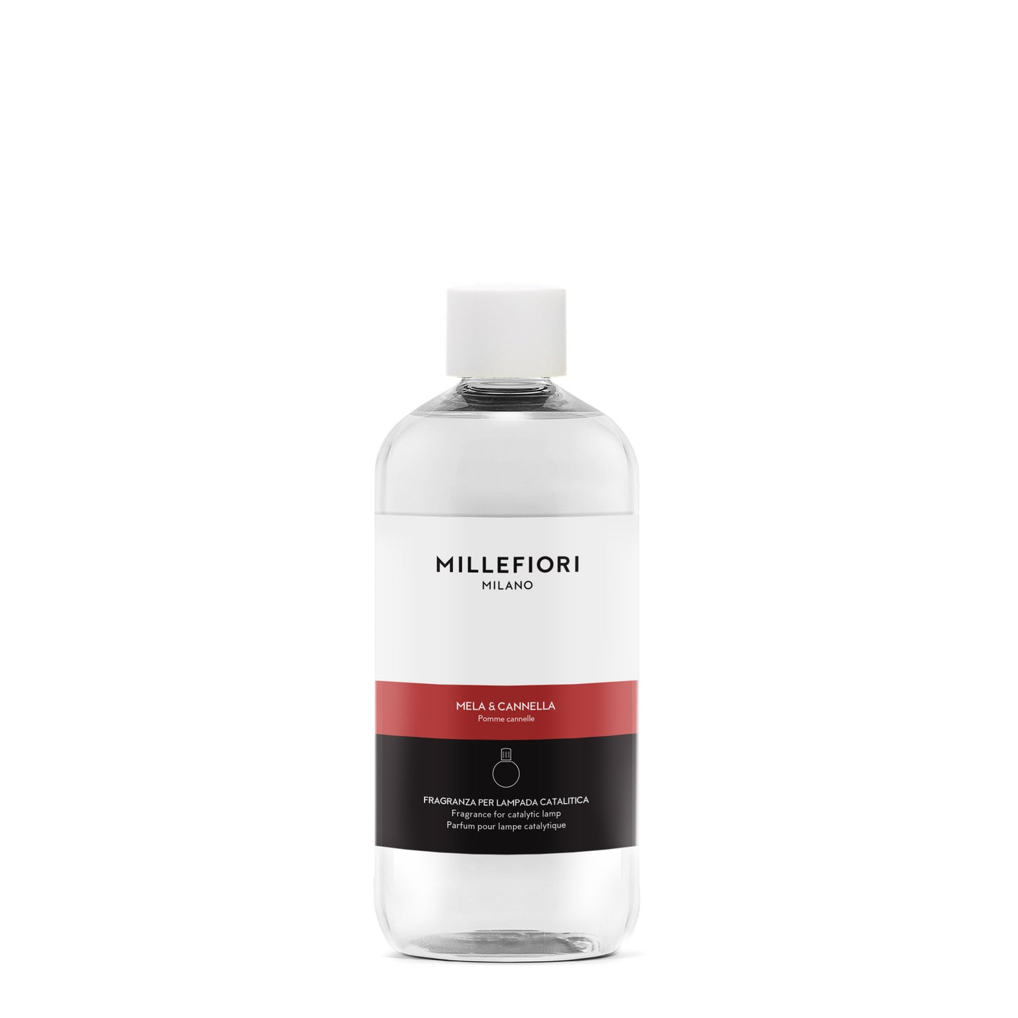 Millefiori Mela & Cannella Lamp Fragrance 500ml refill bottle