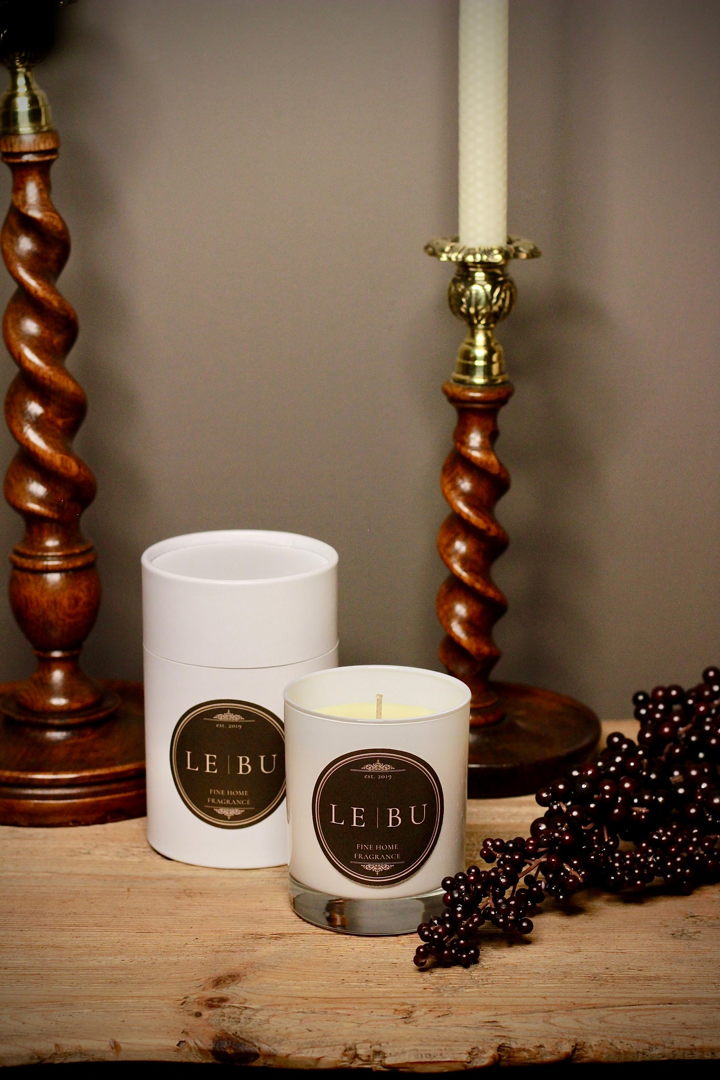 Damson Plum, Rose & Patchouli - Candle