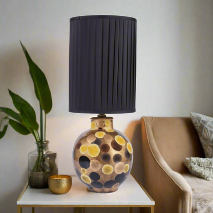 Dotted Gold Lamp – table lamp at Leya Buster Interiors