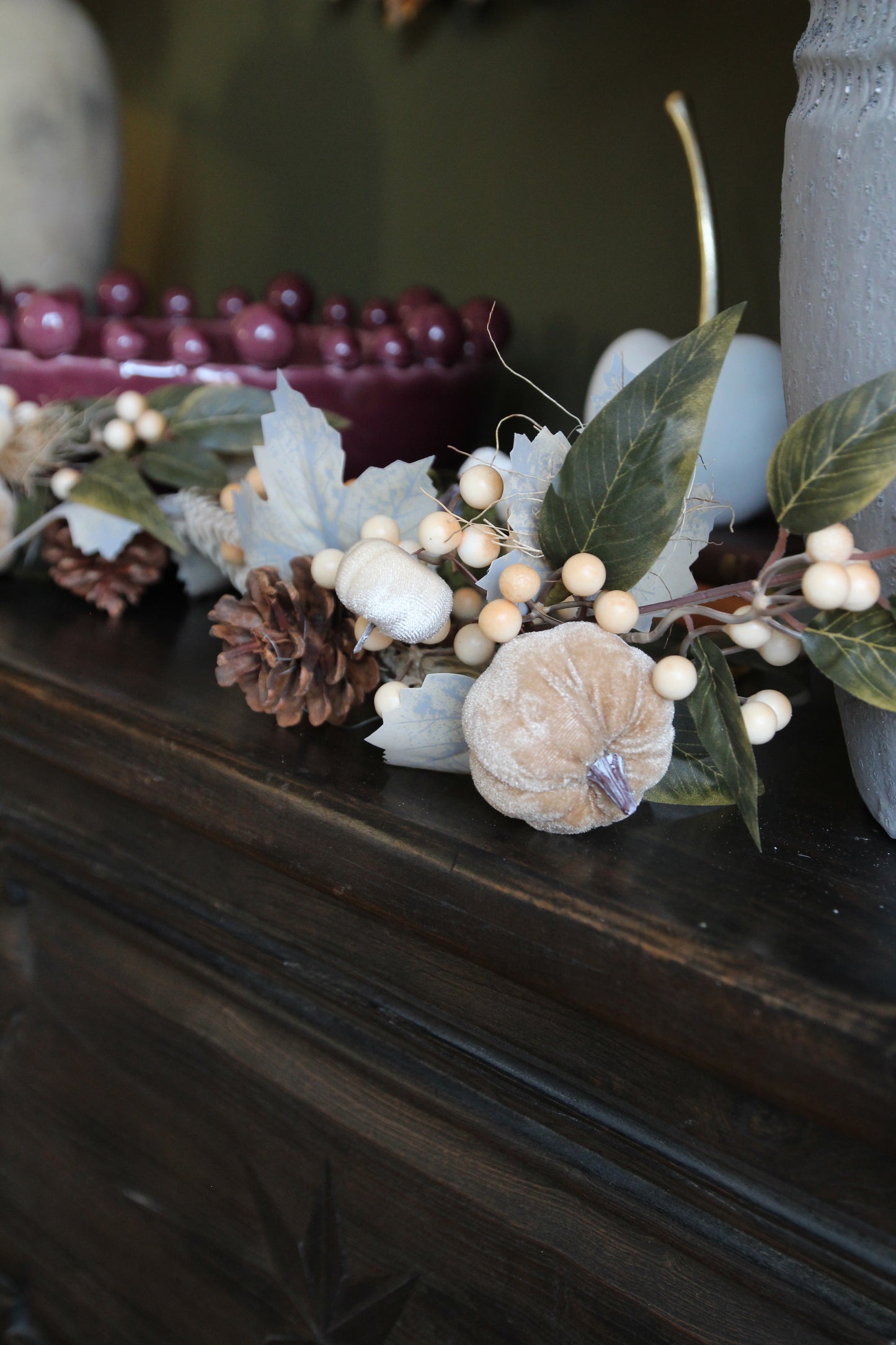 Harvest Woodland Pumpkin Garland