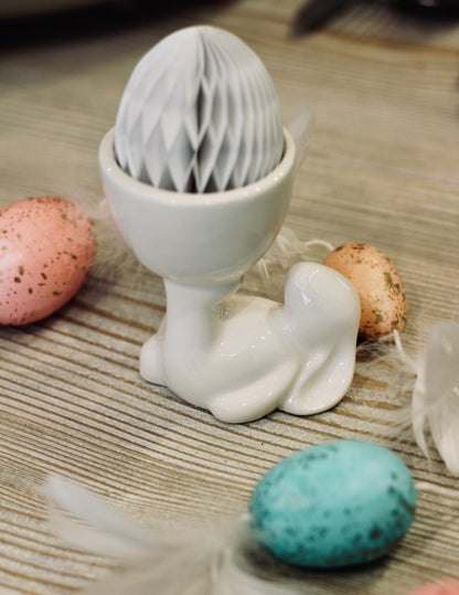Bunny Egg Cup – home decor at Leya Buster Interiors