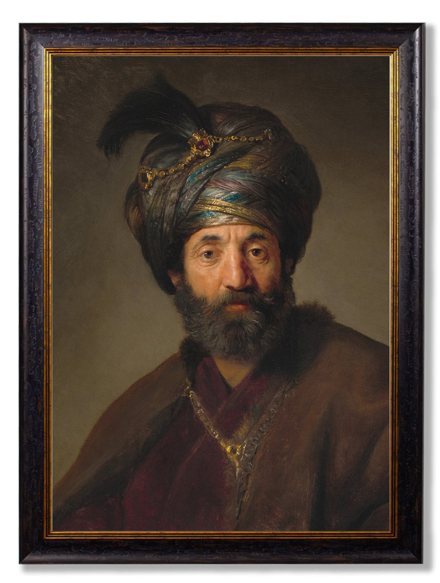 c.17th Century Rembrandt's Oriental Gentlemen styled view – Leya Buster Interiors