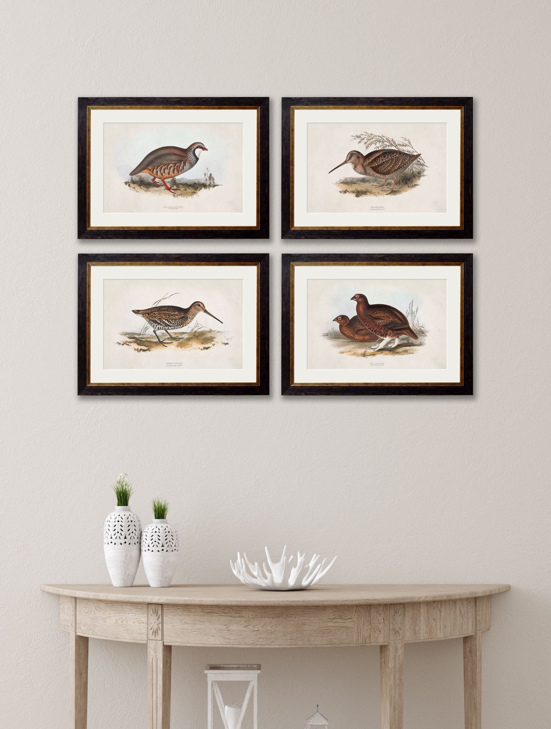 c.1837's British Game Birds – framed wall art at Leya Buster Interiors