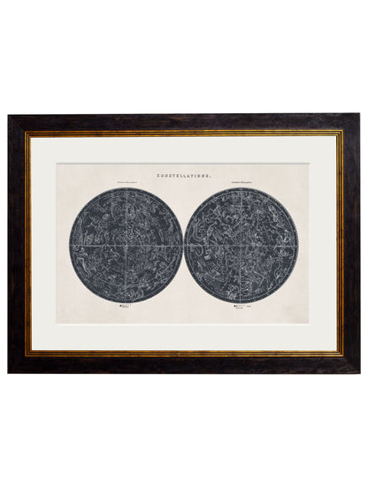 c.1800 Map of the Constellations styled view – Leya Buster Interiors