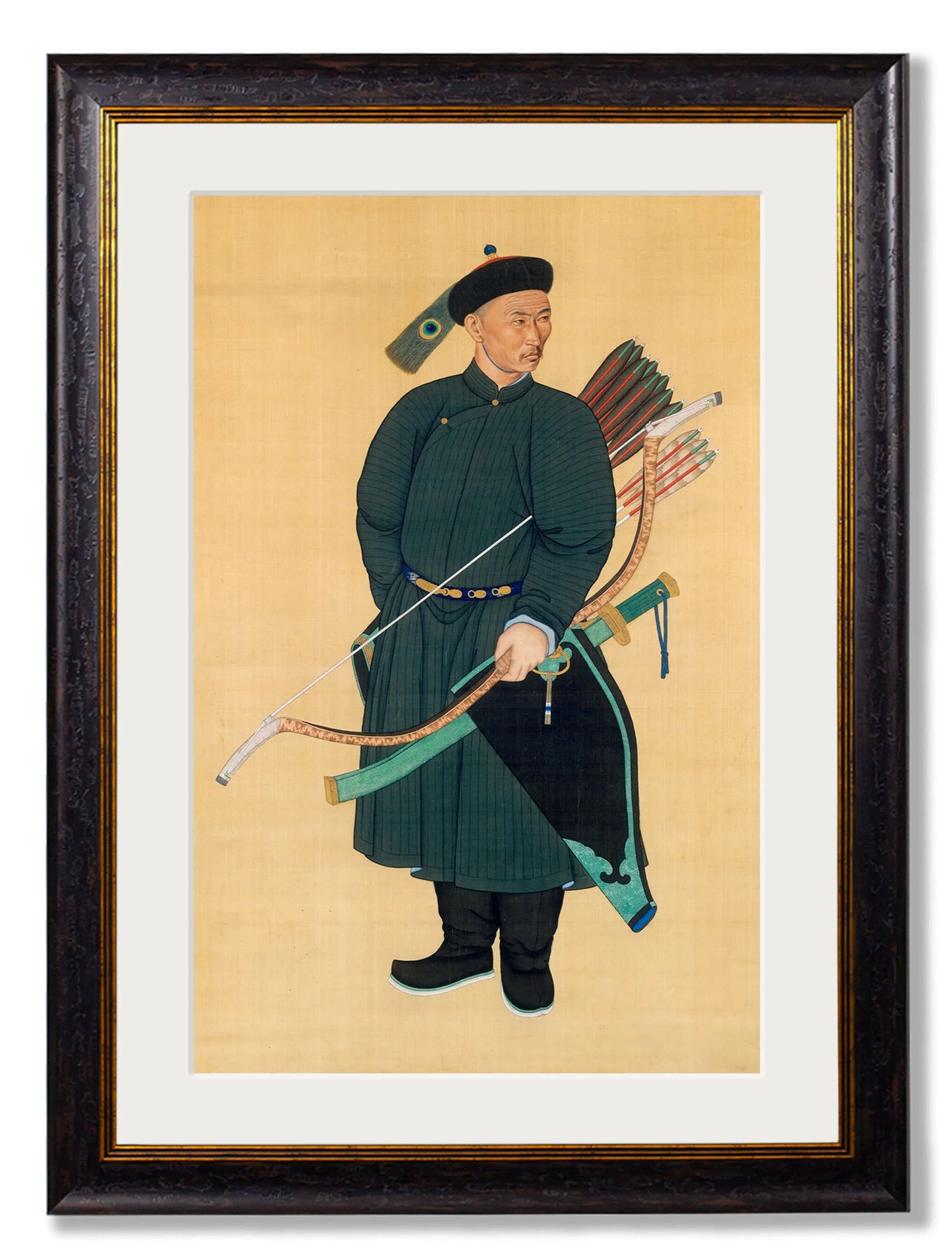 c.1760 Portrait of the Imperial Bodyguard detail – Leya Buster Interiors
