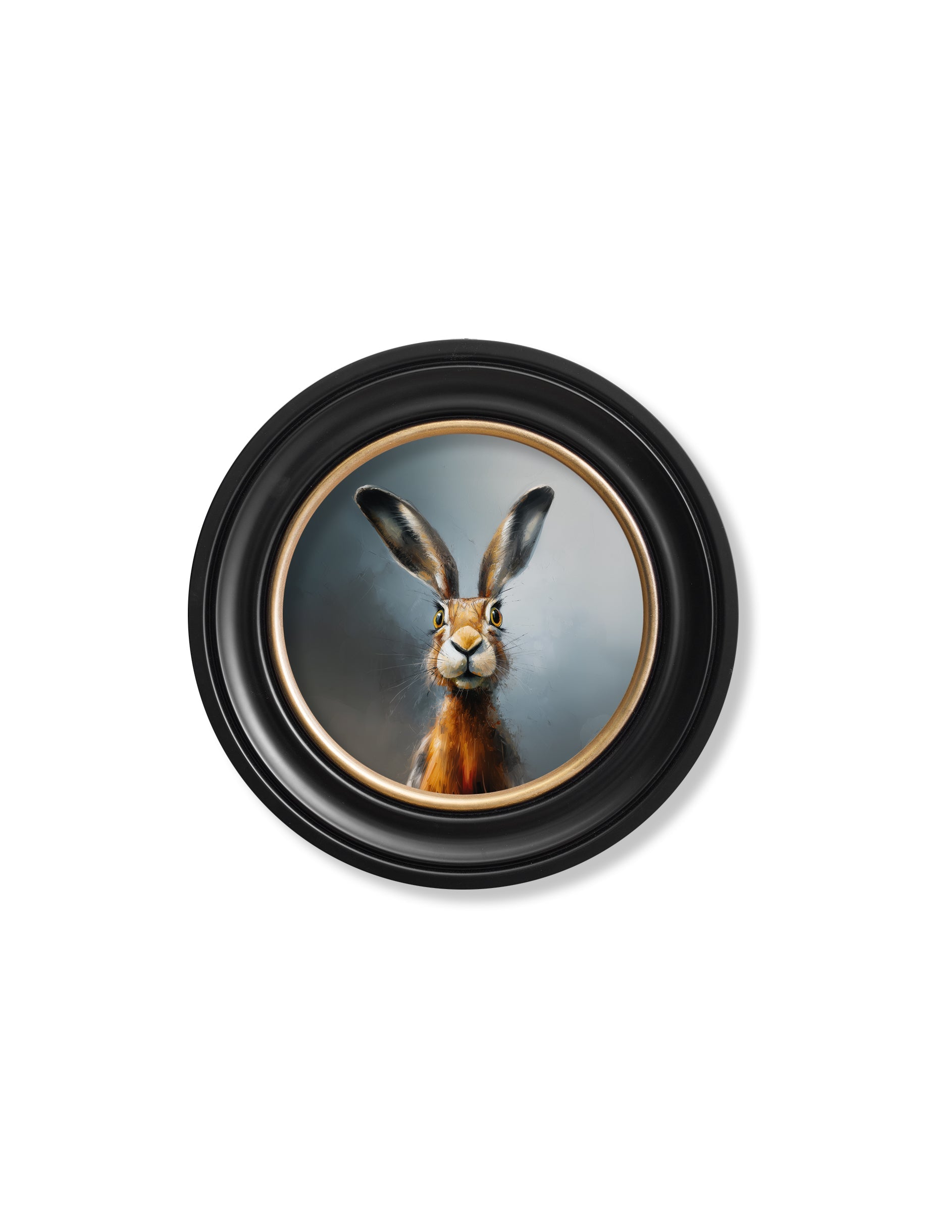 A Curious Hare – Oxford Round Frame styled view – Leya Buster Interiors