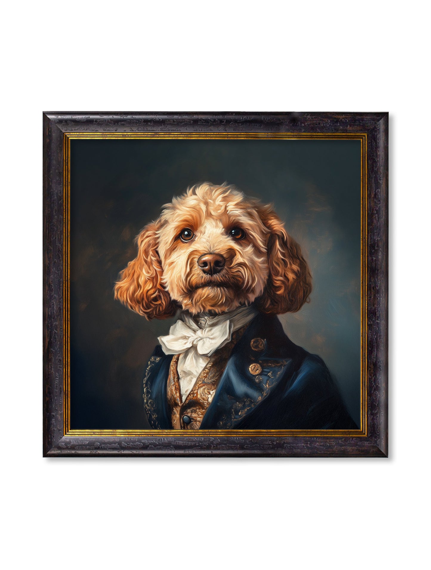 Sir Barkington - Gentleman Cockapoo Oxford Square Frame