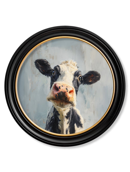 The Curious Cow – Oxford Round Frame detail – Leya Buster Interiors