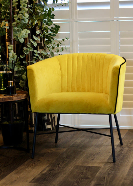 Mustard Club Chair