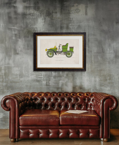 1904 DE DION BOUTON 8 – framed wall art at Leya Buster Interiors