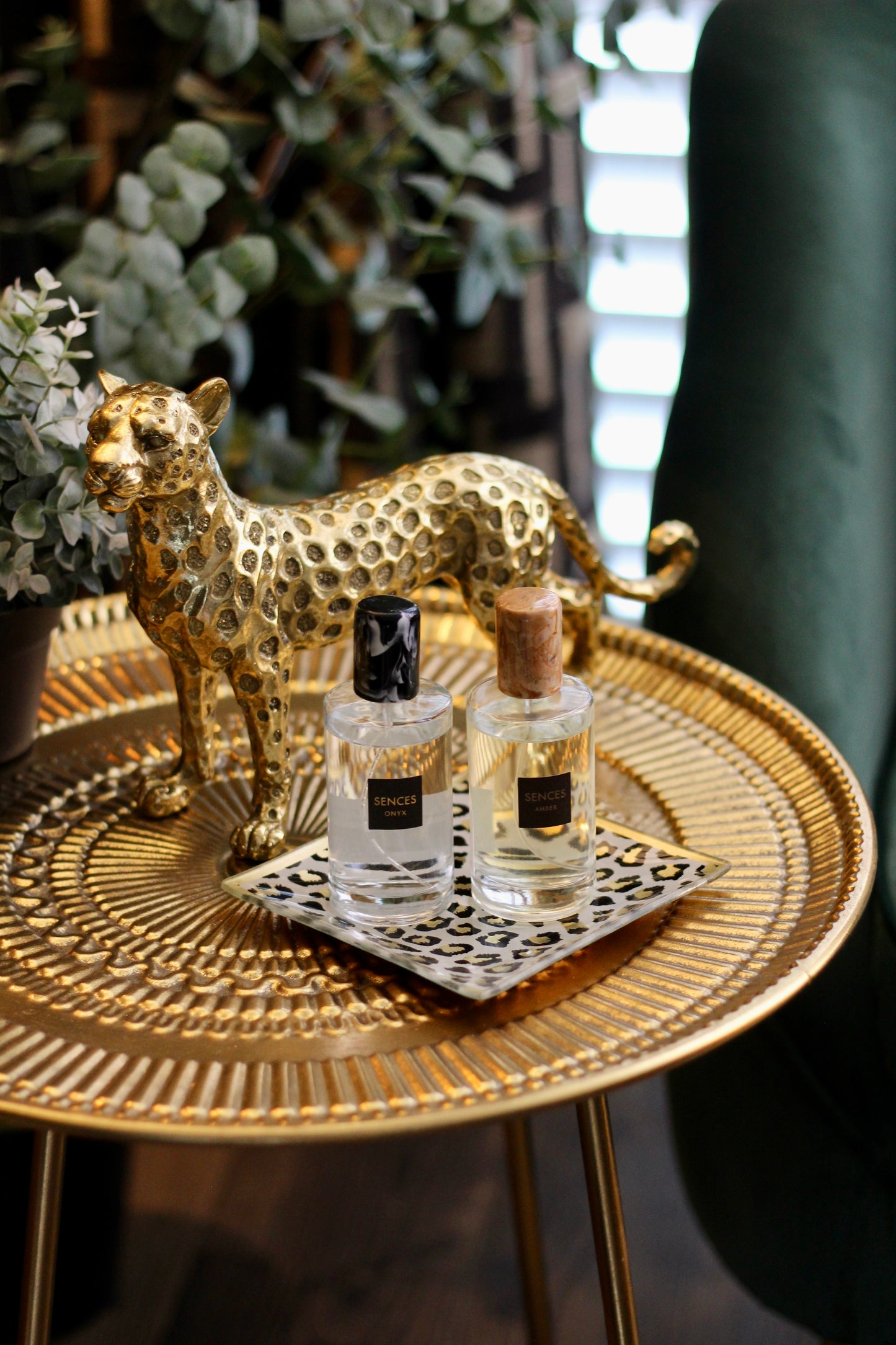 Leopard Print Trinket Tray