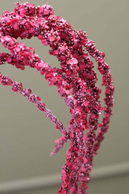 Cascading Amaranthus Stem – Burgundy