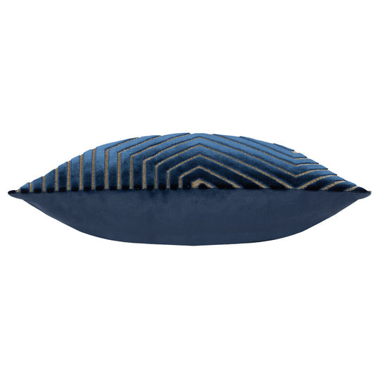 Shimmer Velvet Cushion - Navy