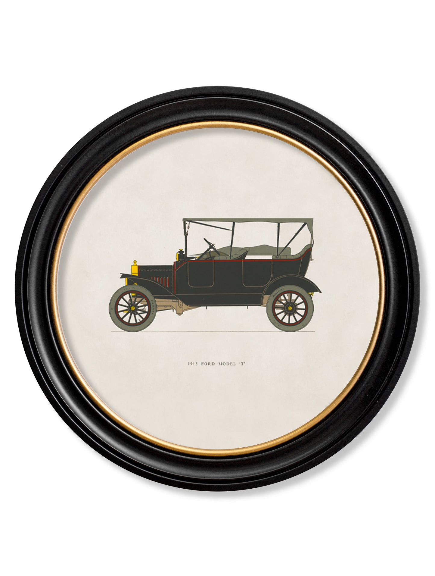 1915 FORD MODEL 'T' in Round Frame detail – Leya Buster Interiors