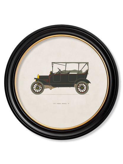1915 FORD MODEL 'T' in Round Frame detail – Leya Buster Interiors