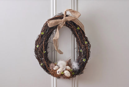 Egg Easter Wreath – Christmas decoration at Leya Buster Interiors