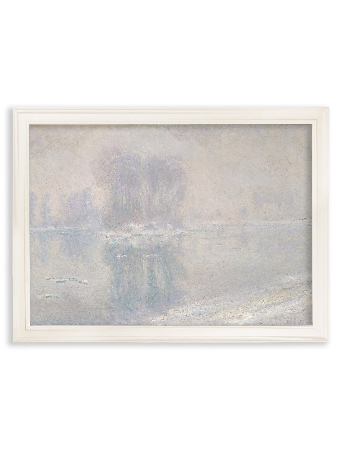Ice Floes – Monet detail – Leya Buster Interiors