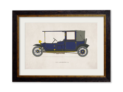 1910 LANCHESTER 28 detail – Leya Buster Interiors