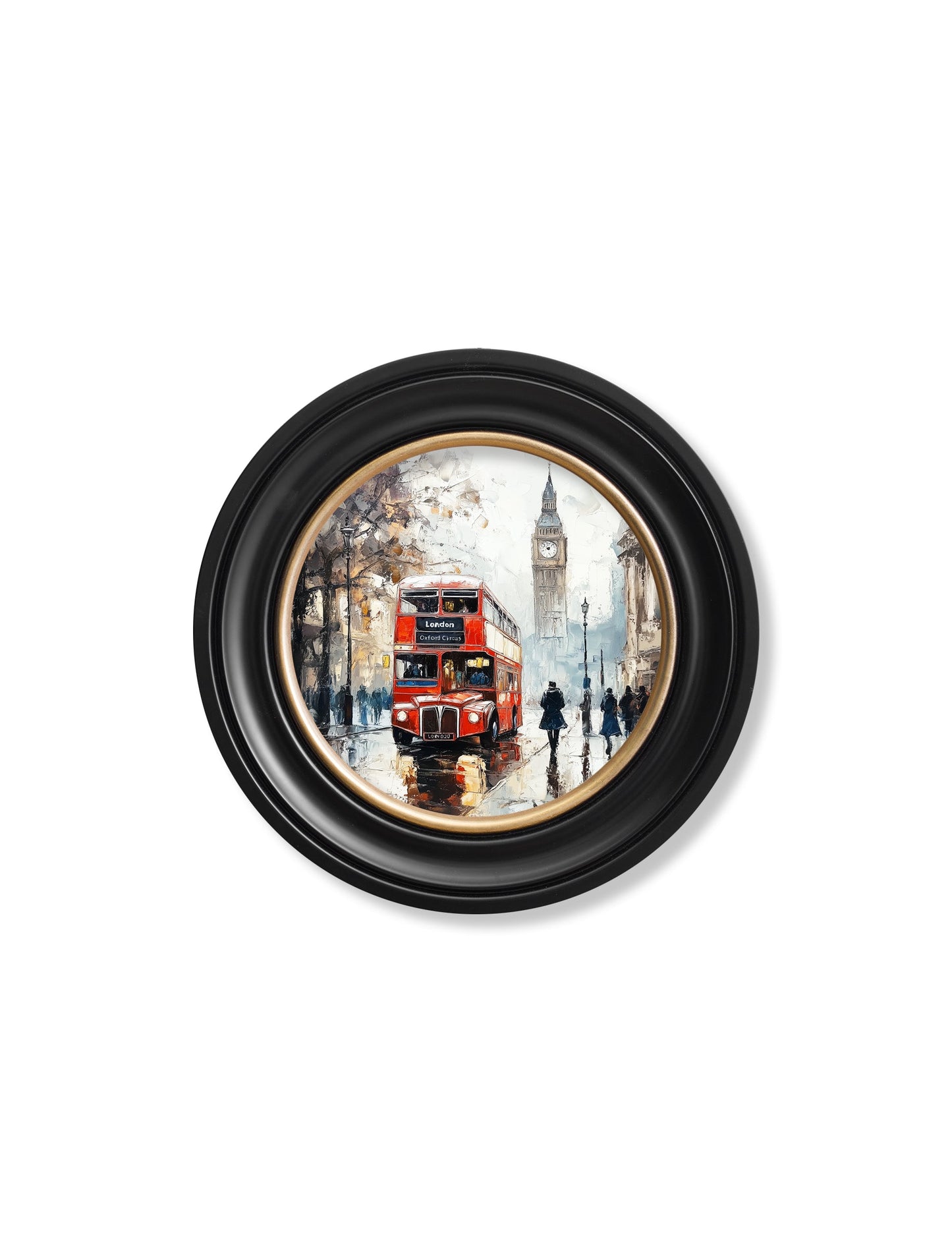 London Bus – Oxford Round Frame styled view – Leya Buster Interiors