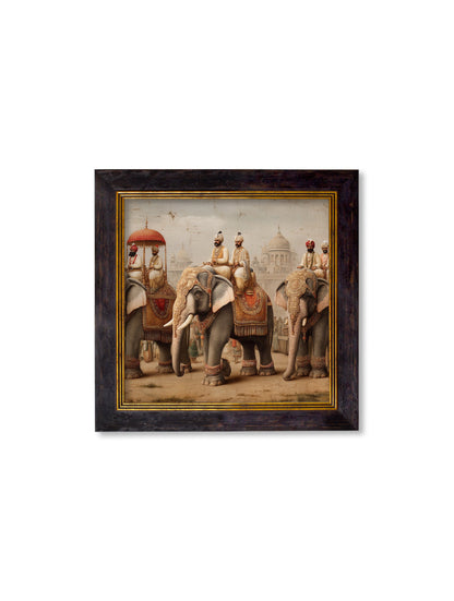 The Mughal Emperors – Oxford Square Frame styled view – Leya Buster Interiors