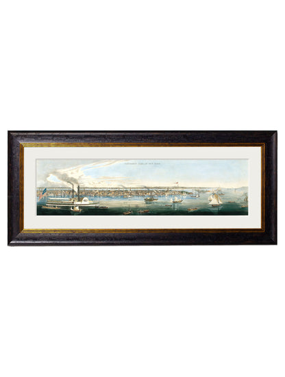 c.1844 Panoramic Views of New York styled view – Leya Buster Interiors