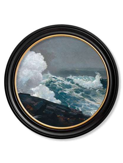 c.1895 Northeaster – Round Frame detail – Leya Buster Interiors