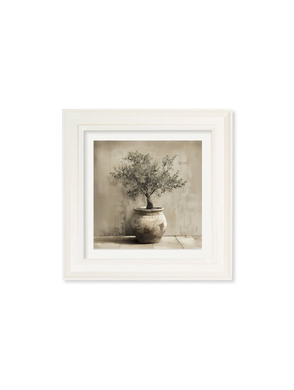 The Olive Tree – Cream Hurstwood Square Frame styled view – Leya Buster Interiors