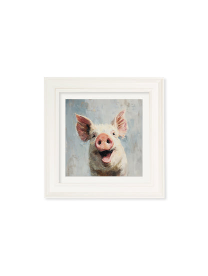 The Giggly Pig – Cream Hurstwood Square Frame styled view – Leya Buster Interiors