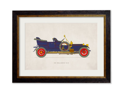 1908 ROLLS – ROYCE 40/50 detail – Leya Buster Interiors