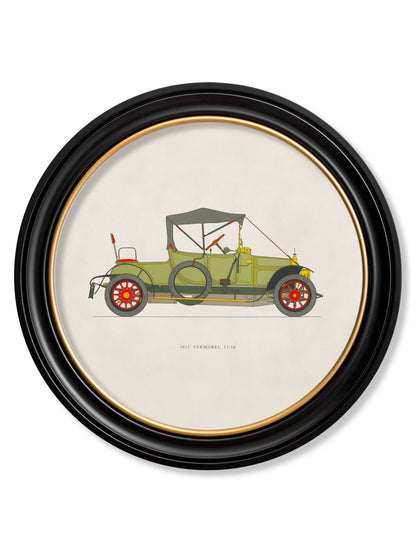 1912 VERMOREL 12/16 in Round Frame detail – Leya Buster Interiors