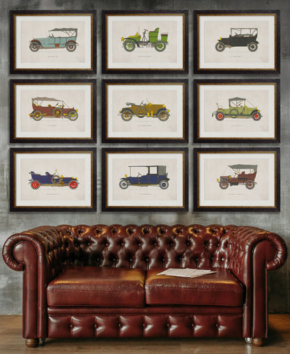 1910 LANCHESTER 28 styled view – Leya Buster Interiors