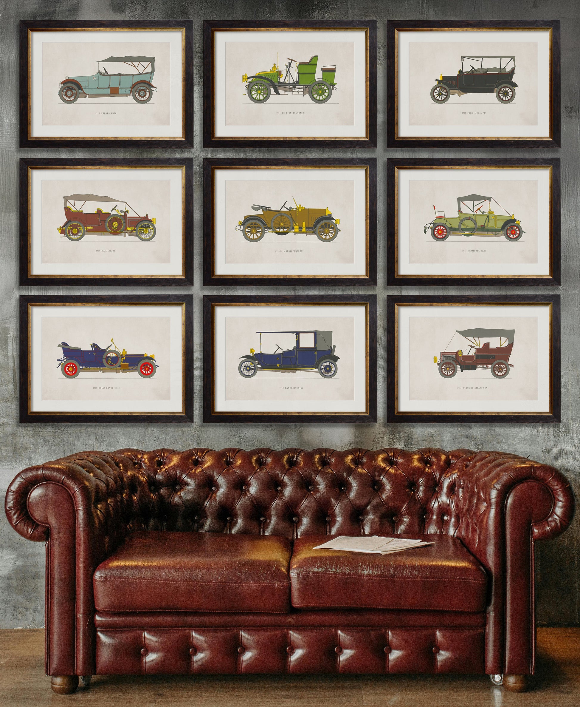 1913/14 MORRIS 'OXFORD' styled view – Leya Buster Interiors