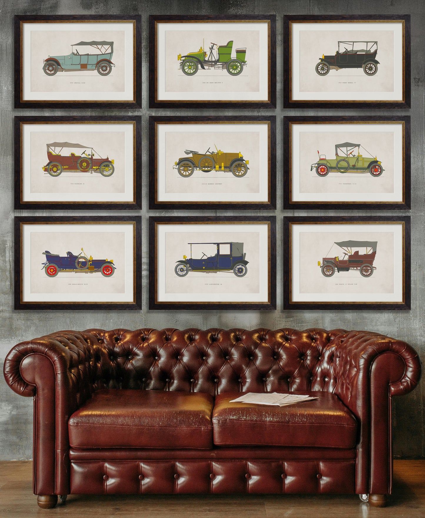 1914 ARGYLL 15/30 styled view – Leya Buster Interiors