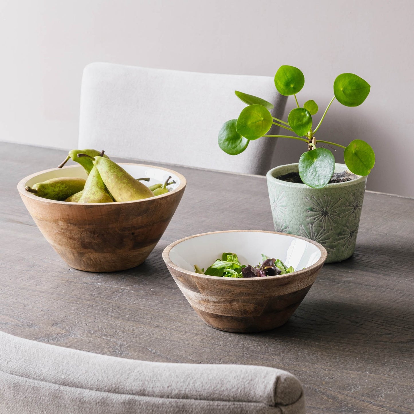 Wooden Serving Bowl