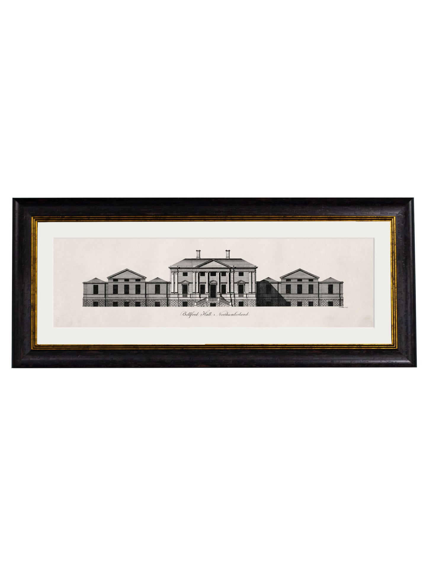 c.1737 Architectural Elevations of Stately Homes styled view – Leya Buster Interiors