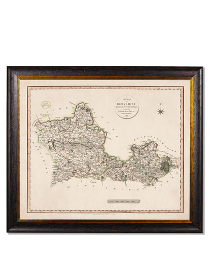 c.1806 County Maps of England styled view – Leya Buster Interiors