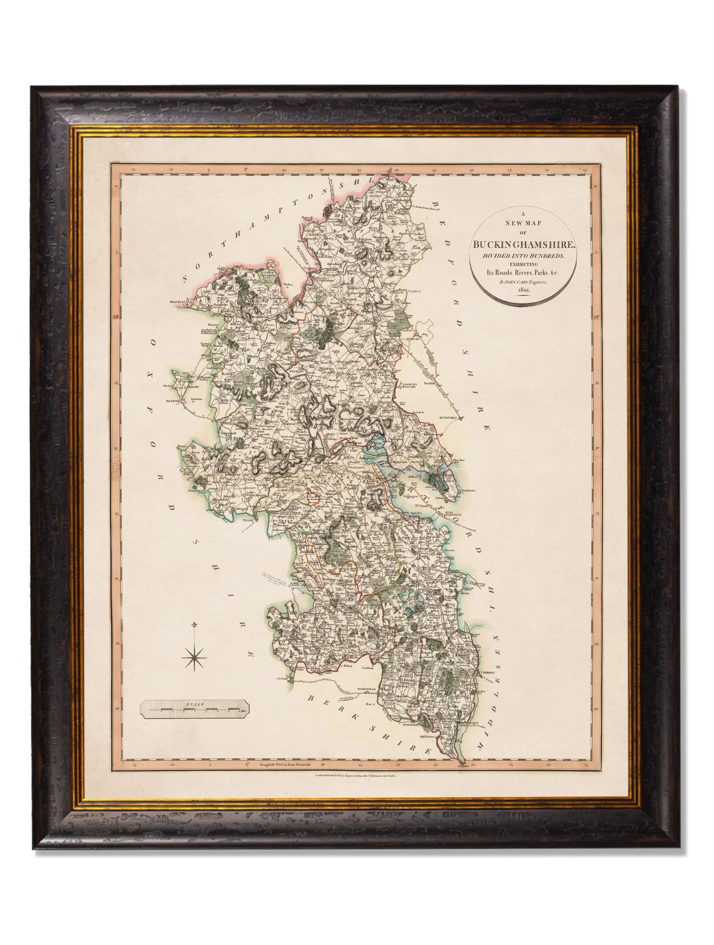 c.1806 County Maps of England styled view – Leya Buster Interiors