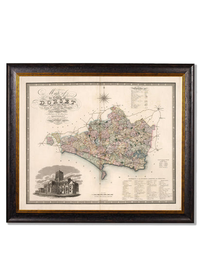 c.1830 County Maps of England styled view – Leya Buster Interiors