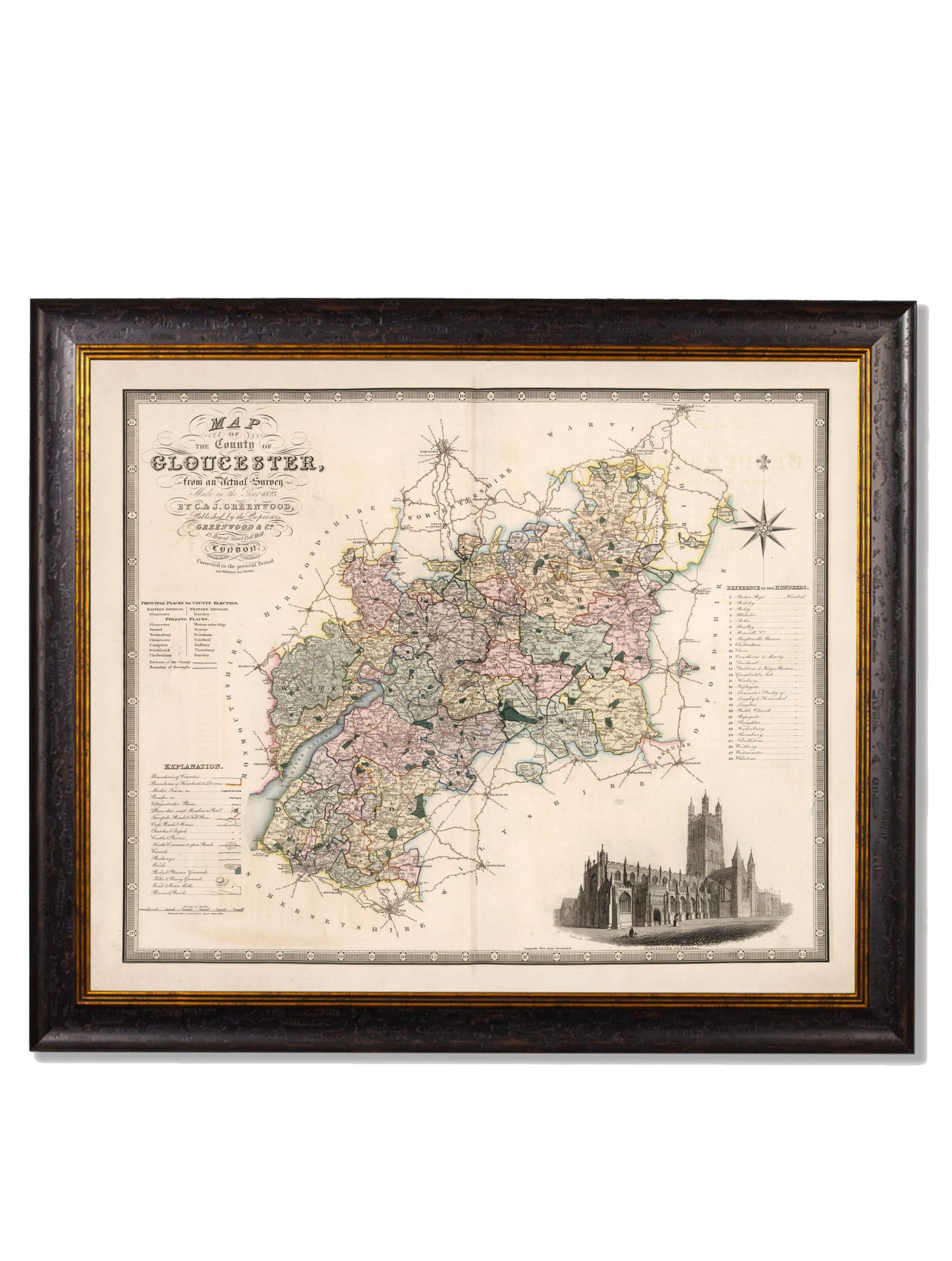 c.1830 County Maps of England styled view – Leya Buster Interiors