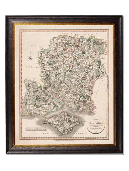 c.1806 County Maps of England styled view – Leya Buster Interiors