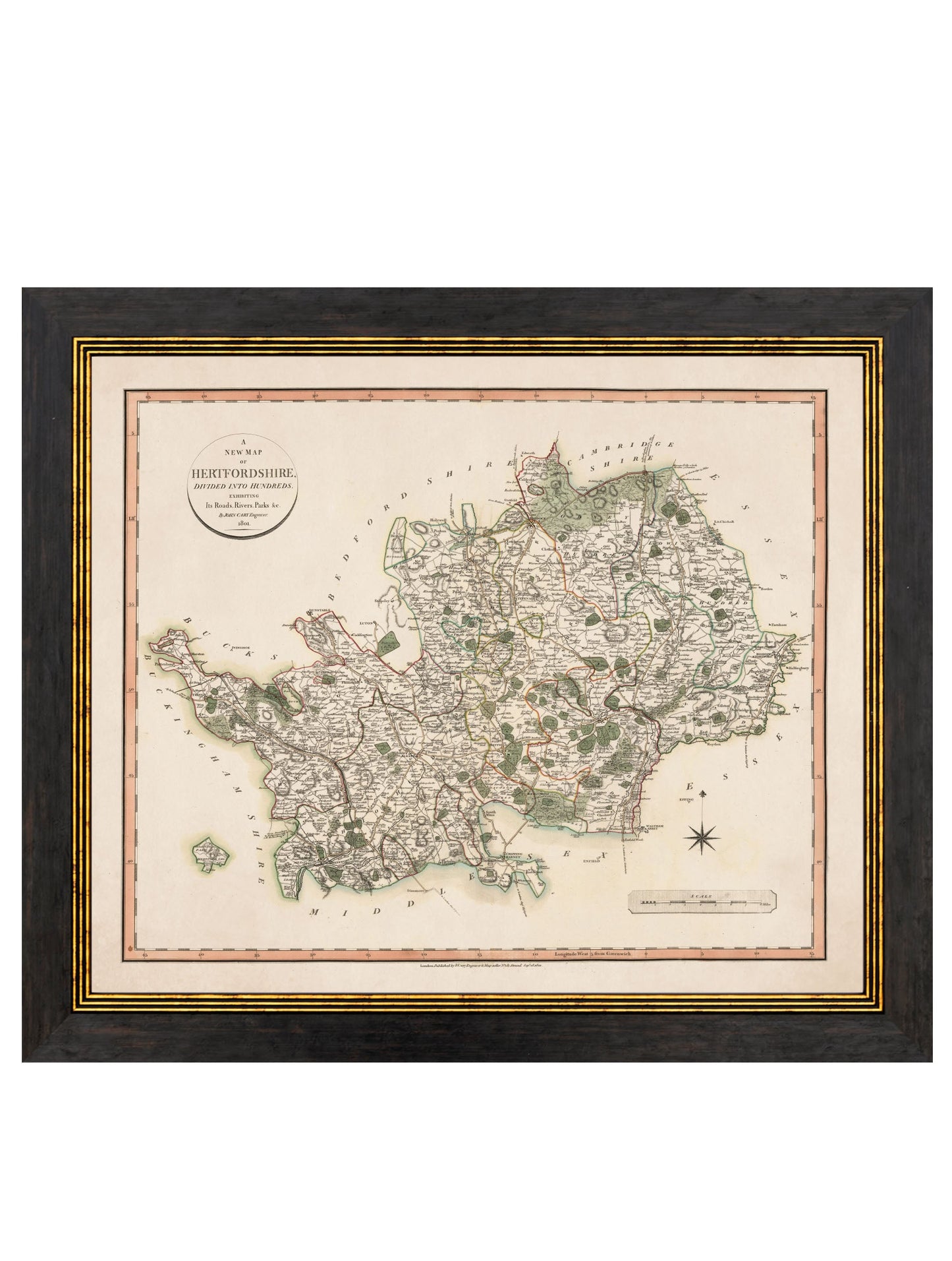 c.1806 County Maps of England styled view – Leya Buster Interiors