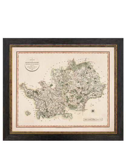 c.1806 County Maps of England styled view – Leya Buster Interiors
