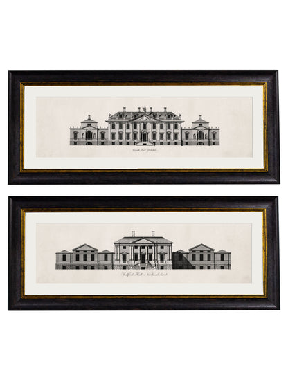 c.1737 Architectural Elevations of Stately Homes detail – Leya Buster Interiors