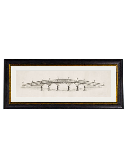 c.1756 Architectural Elevations of Bridges styled view – Leya Buster Interiors