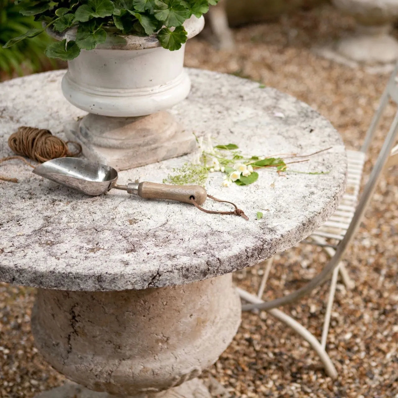 Large Rustic Square Footed Vase