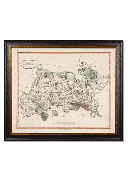 c.1806 County Maps of England styled view – Leya Buster Interiors