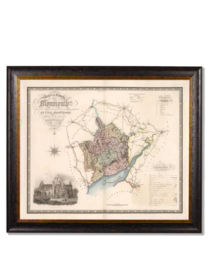 c.1830 County Maps of England styled view – Leya Buster Interiors